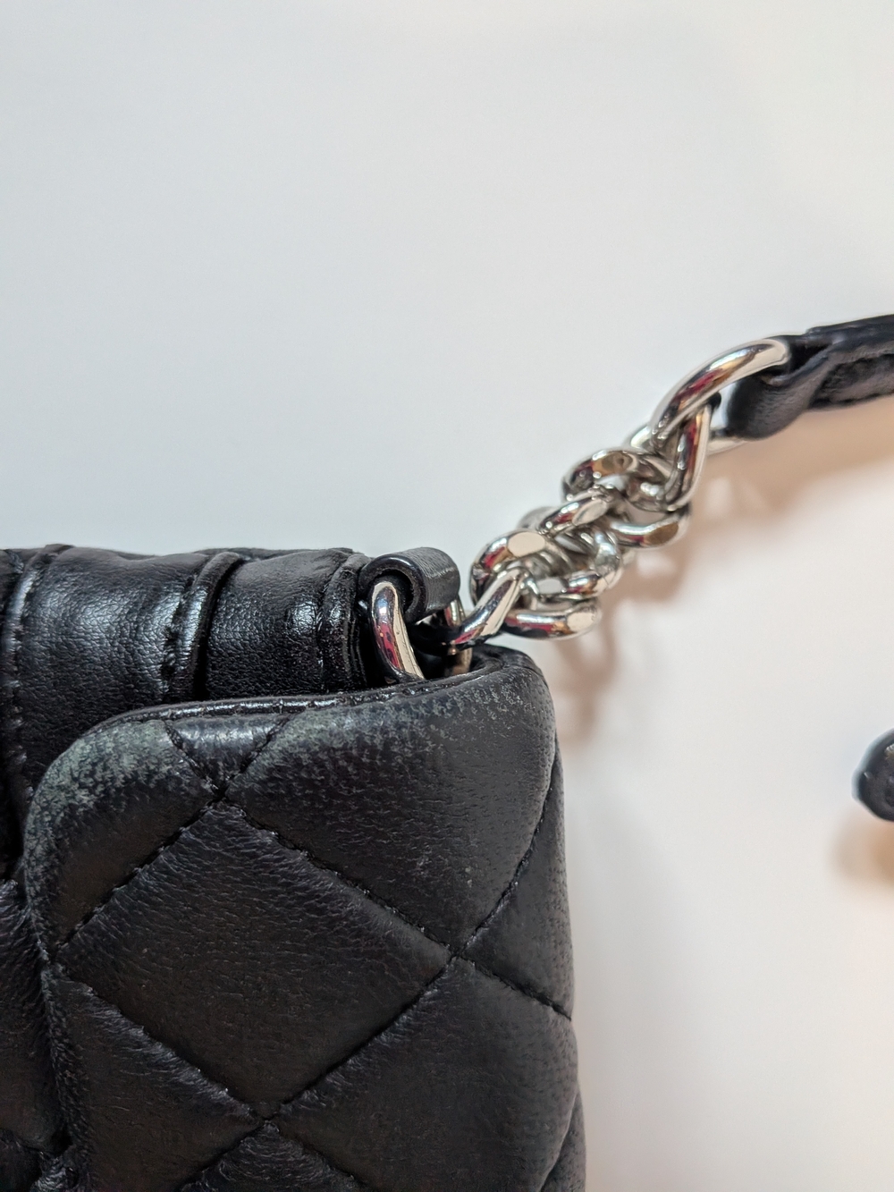 Calvin Klein Black Quilted Crossbody with Silver-Tone Hardware - Picture 6 of 13